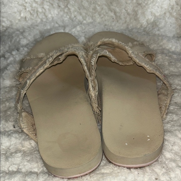 Vionic Cream Cross-Strap Sandals - Picture 2 of 9